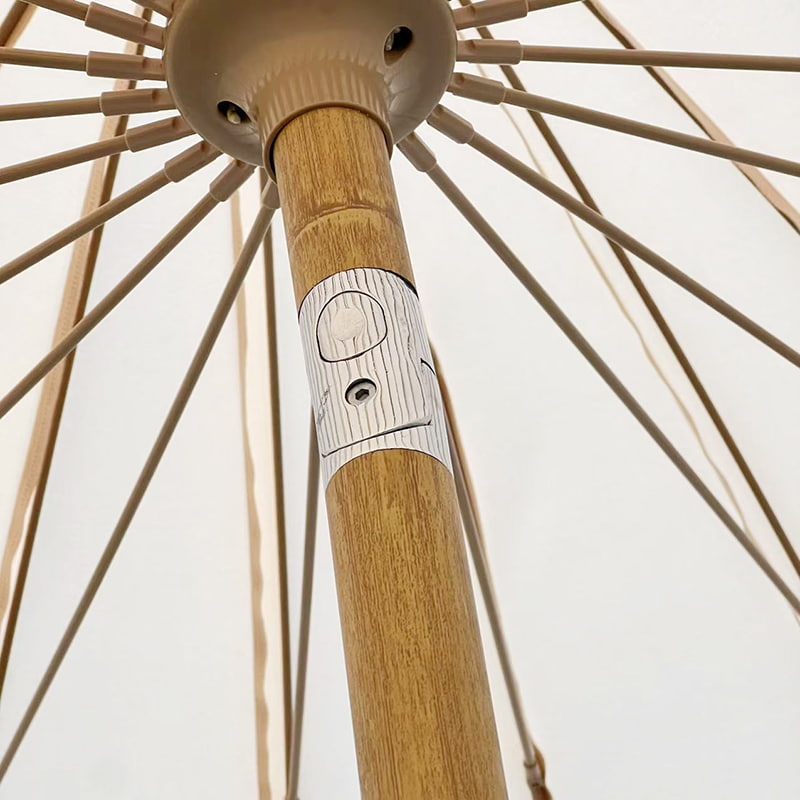 Paraguas paisajístico de manivela de 2,8 M