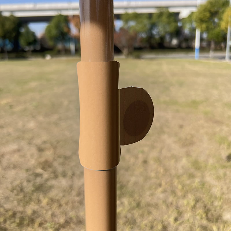 Marco de fibra de 2M, eje de aluminio liviano, sombrilla ordinaria.