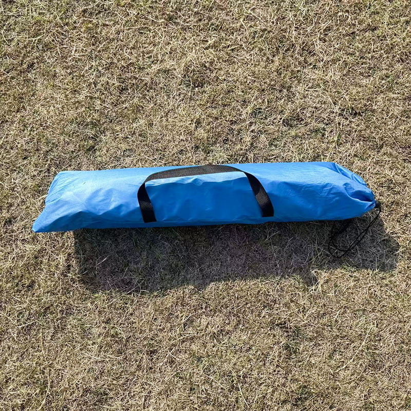 Tienda de playa ligera y ventilada por tres lados