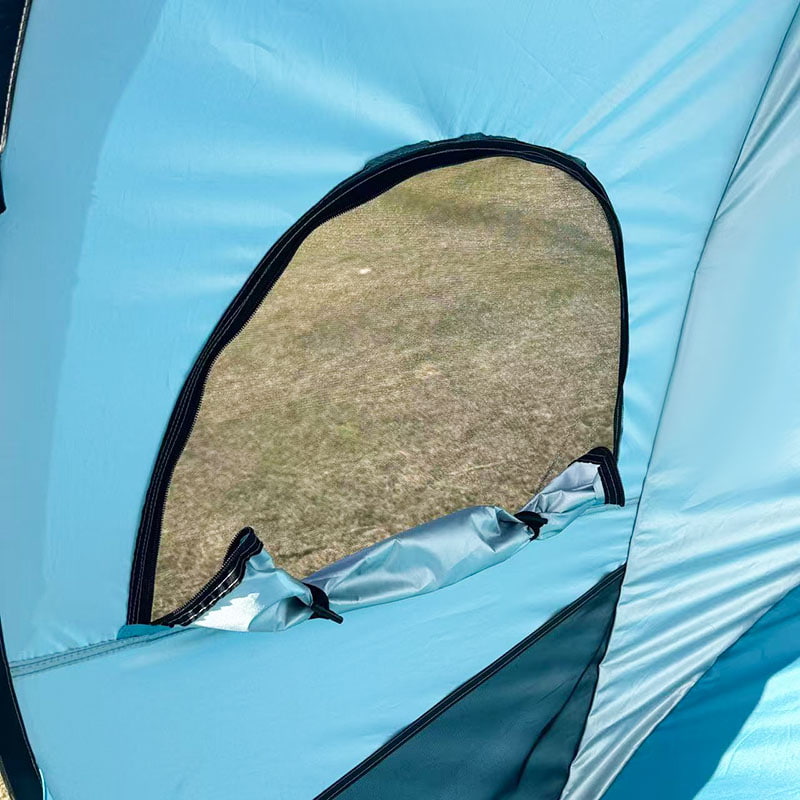 Tienda de campaña de playa portátil de instalación rápida para varias personas al aire libre