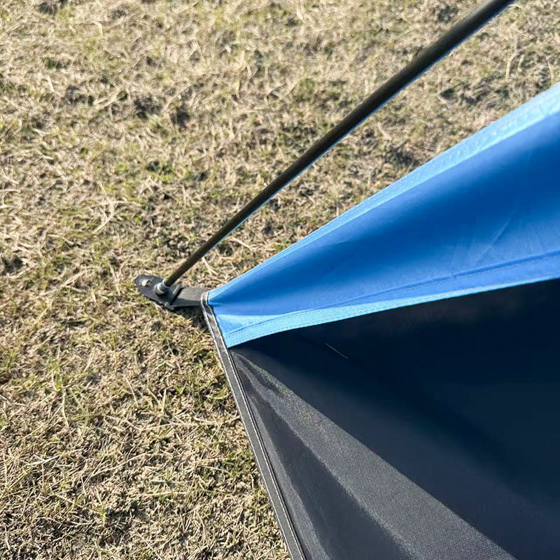 Tienda de playa ligera y ventilada por tres lados