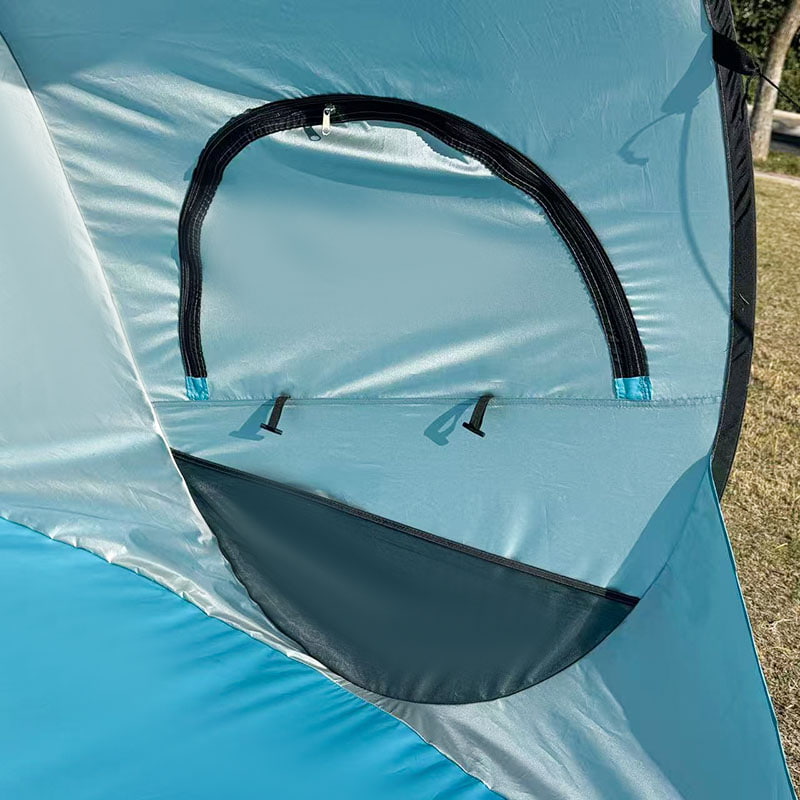 Tienda de campaña de playa portátil de instalación rápida para varias personas al aire libre
