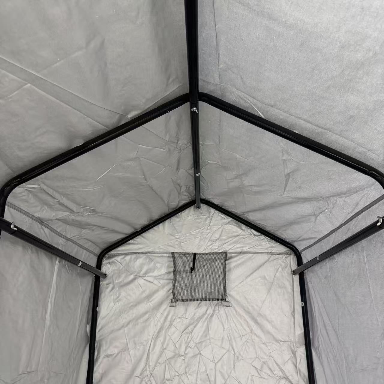 Carpa de almacenamiento/refugio para automóviles a prueba de lluvia y sol