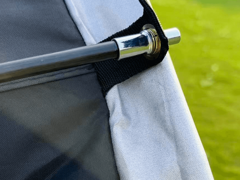 Tienda de almacenamiento impermeable para bicicletas de doble puerta