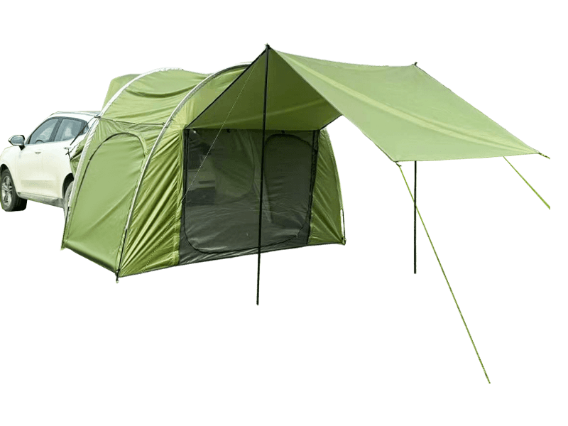 Tienda De Campaña Trasera Para Coches Con Toldo Extensible De Malla