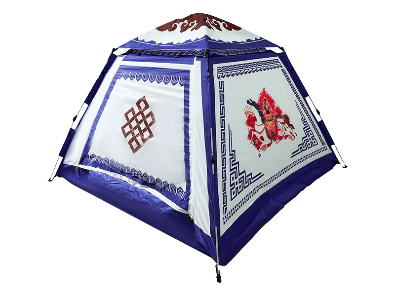 Tienda de campaña a prueba de viento para varias personas para acampar al aire libre