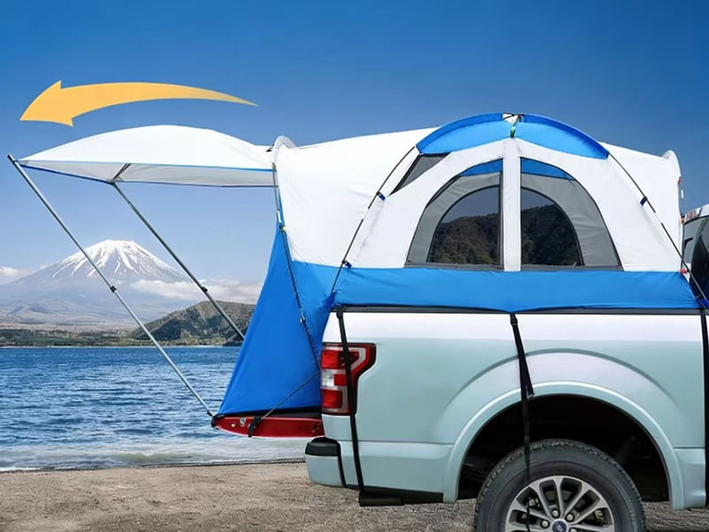 Tienda de campaña y pesca para camioneta Tienda de campaña y pesca para camioneta