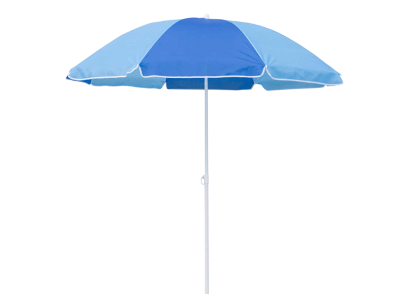 Sombrilla de playa de seda de poliéster de 1,8 m