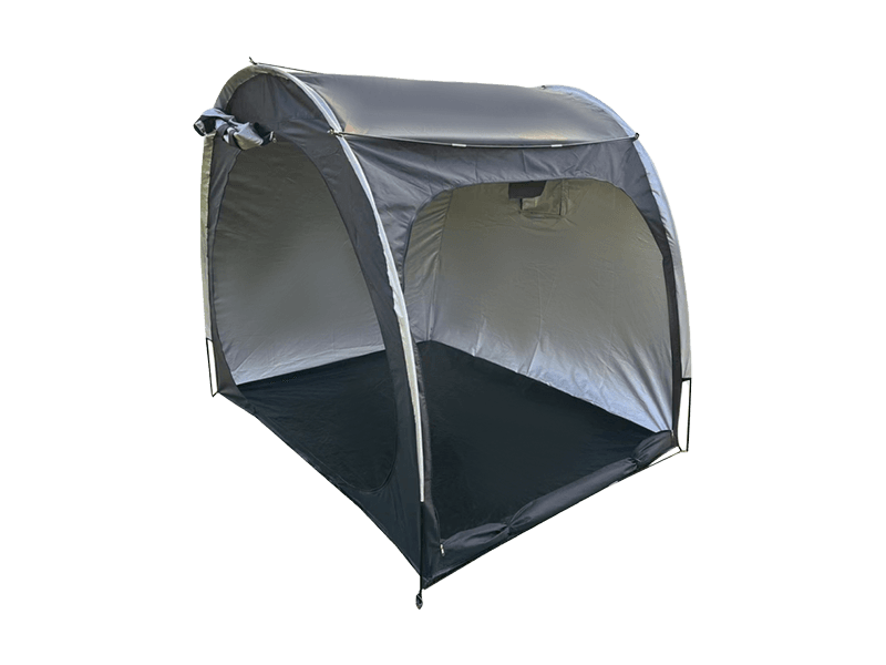 Tienda de almacenamiento impermeable para bicicletas de doble puerta